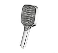 Le pommeau de douche à 8 modes offre des modes de pulvérisation ciblés ainsi que des caractéristiques de débit à haute pression et de conservation de l'eau (argenté)