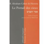 Le portail des cieux - R. Abraham Cohen HERRERA (DE) - Eclat Eds De L' - broché - Essai