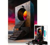 Le Portail Mystique Puzzle de 1000 pièces pour Adultes Jeu de réflexion Loisirs d'intérieur Finitions précises Objet de Collection 50x75cm