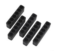 Le porte-embout en plastique flexible peut contenir 6 embouts de tournevis hexagonaux standard de 35 mm, conçu pour organiser, protéger et sécuriser efficacement les forets à outils électriques (6