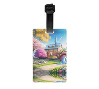 Le porte-étiquette de bagage licorne de conte de fées protège l'intimité et est un must have pour les voyages et est durable