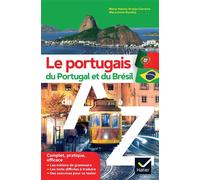 Le portugais du Portugal et du Brésil de A à Z Grammaire, conjugaison & difficultés - Maryvonne Boudoy - Hatier - broché - Méthode de langue