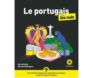 Le portugais Pour les Nuls, 3e Livre avec un CD audio - Karen Keller - First - Livre CD - Méthode de langue CD