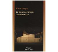 Le Post-Scriptum Communiste