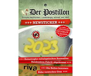 Le Postillon +++ Newsticker +++ 2023 : calendrier à arracher journalier Le cadeau humoristique pour homme et femme