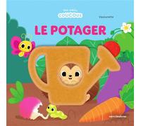 Le potager - Mes petits coucous Livre à flaps en feutrine - dès 1 an - Vayounette - Merci Les Livres - cartonné - Album jeunesse