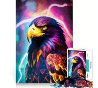 Le Pouvoir de l'aigle Puzzle de 1000 pièces pour Adolescents Jeu Intelligent et Complice Découpe Lisse Liste de souhaits du Père Noël 50x75cm