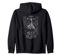 Le Pouvoir du trône du Shogun Rule by The Blade Samurai Sweat à Capuche