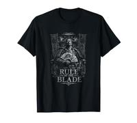 Le Pouvoir du trône du Shogun Rule by The Blade Samurai T-Shirt