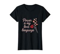 Le Pouvoir est Mon langage d'amour : Girl féministe Power Design T-Shirt