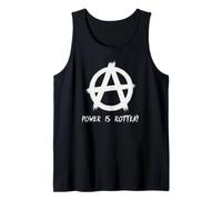 "Le pouvoir est pourri!", Punks, punk-rock, anarchie Débardeur