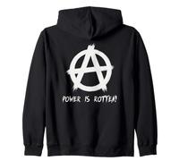 "Le pouvoir est pourri!", Punks, punk-rock, anarchie Sweat à Capuche