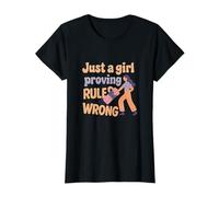 Le Pouvoir féministe des Filles, C'est Juste Une Fille Qui prouve Que Les règles sont Fausses T-Shirt