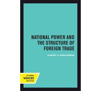 Le pouvoir national et la structure du commerce extérieur
