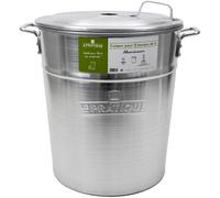 Le Pratique Stérilisateur en aluminium 7412 – 40 L – 12 bocaux