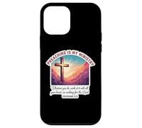 Le prédicateur chrétien est Mon ministère Jésus-Christ Dieu Coque pour iPhone 12 Mini