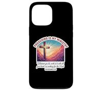 Le prédicateur chrétien est Mon ministère Jésus-Christ Dieu Coque pour iPhone 13 Pro Max