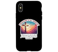 Le prédicateur chrétien est Mon ministère Jésus-Christ Dieu Coque pour iPhone X/XS