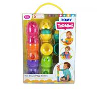 LE PREMIER AGE - TOMY Toomies Piou Piou Mes Coquetiers à empiler