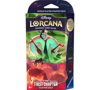 Ravensburger - Lorcana Disney Deck de démarrage Le Premier Chapitre Cruella & Aladdin