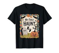 Le Premier Jeu de Mots d'halloween de My Haunt Funny Baby T-Shirt