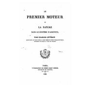 Le premier moteur et la nature dans système d'Aristote