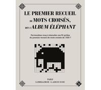 Le premier recueil de mots croisés dit l'album éléphant
