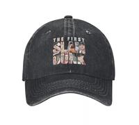 Le Premier Slam The Dunks Film Casquette de Baseball Classique Délavé Sakuragi Snapback Cap pour Hommes Femmes OutdoorCotton, pour Toutes Les Saisons