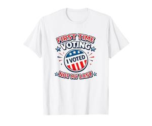 Le Premier Vote n'est Pas Mon dernier Nouvel électeur T-Shirt