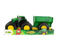Le Prescolaire - Jd Monster Treads Tracteur Avec Remorque
