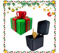 Le Present Irritant, Boîte Cadeau Enquiquinante avec Vis, La Boîte Prank - Défi de Vis Hilarant avec Surprises de Doigt d'Honneur, Cadeaux Rigolos pour Noël, Anniversaire, Halloween, Bureau