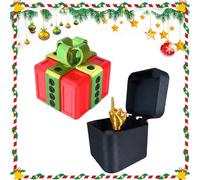 Le Present Irritant, Boîte Cadeau Enquiquinante avec Vis, La Boîte Prank - Défi de Vis Hilarant avec Surprises de Doigt d'Honneur, Cadeaux Rigolos pour Noël, Anniversaire, Halloween, Bureau