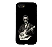 Le président Abraham Lincoln Joue de la Guitare avec des Lunettes de Soleil Coque pour iPhone SE (2020) / 7/8