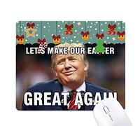 le président américain trump usurper l'image tapis de souris en jeu - office mat noël