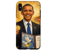 Le président Barack Obama lauréat du Prix Nobel des Droits de l'homme Coque pour iPhone XS Max