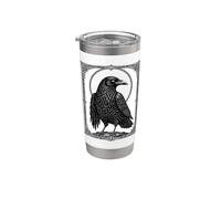 Le président de Malphas The Raven prend la relève Gobelet isotherme en acier inoxydable double paroi