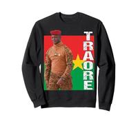 Le président du Burkina Faso, Capitaine Ibrahim Traoré Sweatshirt