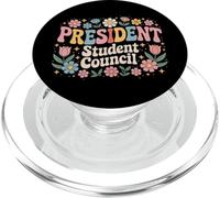 Le président du Conseil des étudiants Fait vibrer Le Jour des élections Scolaires PopSockets PopGrip pour MagSafe