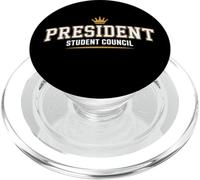 Le président du Conseil des étudiants Fait vibrer Le Jour des élections Scolaires PopSockets PopGrip pour MagSafe