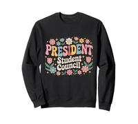 Le président du Conseil des étudiants Fait vibrer Le Jour des élections Scolaires Sweatshirt