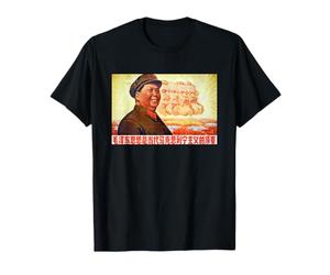Le président Mao Zedong et d'autres leaders communistes - Propagande T-Shirt