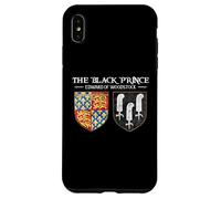 Le Prince Noir de Cent Ans d'histoire médiévale de Guerre Coque pour iPhone XS Max