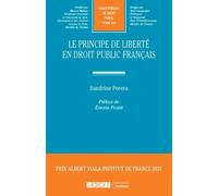 Le principe de liberté en droit public français - Sandrine Perera - Lgdj - broché - Etude