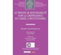 Le principe de responsabilité dans la jurisprudence du Conseil constitutionnel (173)