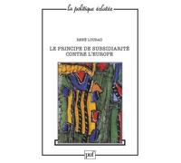 Le Principe De Subsidiarité Contre L'europe