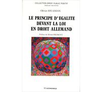 Le principe d'égalité devant la loi en droit allemand