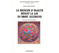 Le Principe D'égalité Devant La Loi En Droit Allemand