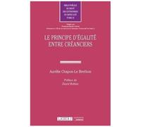 Le Principe D'égalité Entre Créanciers