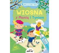 Le printemps avec Mania et Tynie Carte à gratter - Agnieszka Matz (Illustr.) (Kreatives für Kinder auf Polnisch)