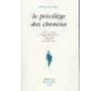 Le privilège des chemins Edition bilingue - O privilégio dos caminhos - Fernando Pessoa - Corti - broché - Roman